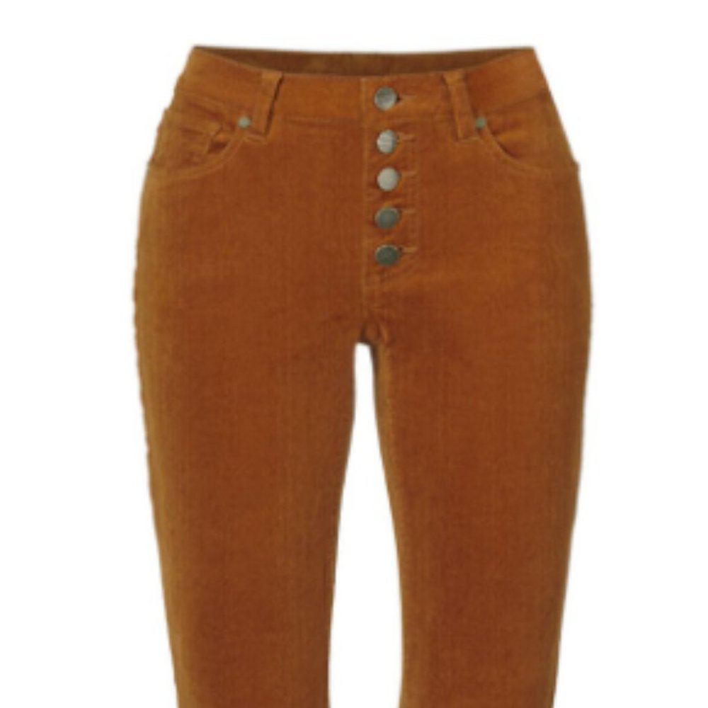 Button Fly Skinny Corduroy